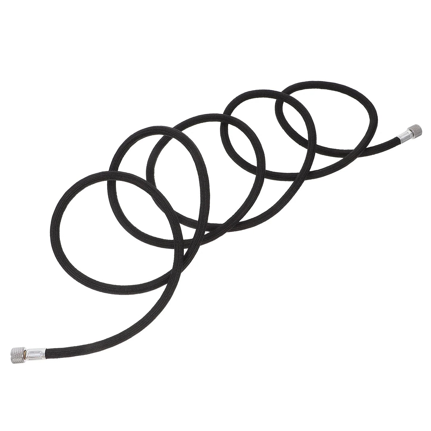 Airbrush Practical Hose Replacement for Braided Flexible Major 18000X100X070CM Attachment Black Convenient Pigment