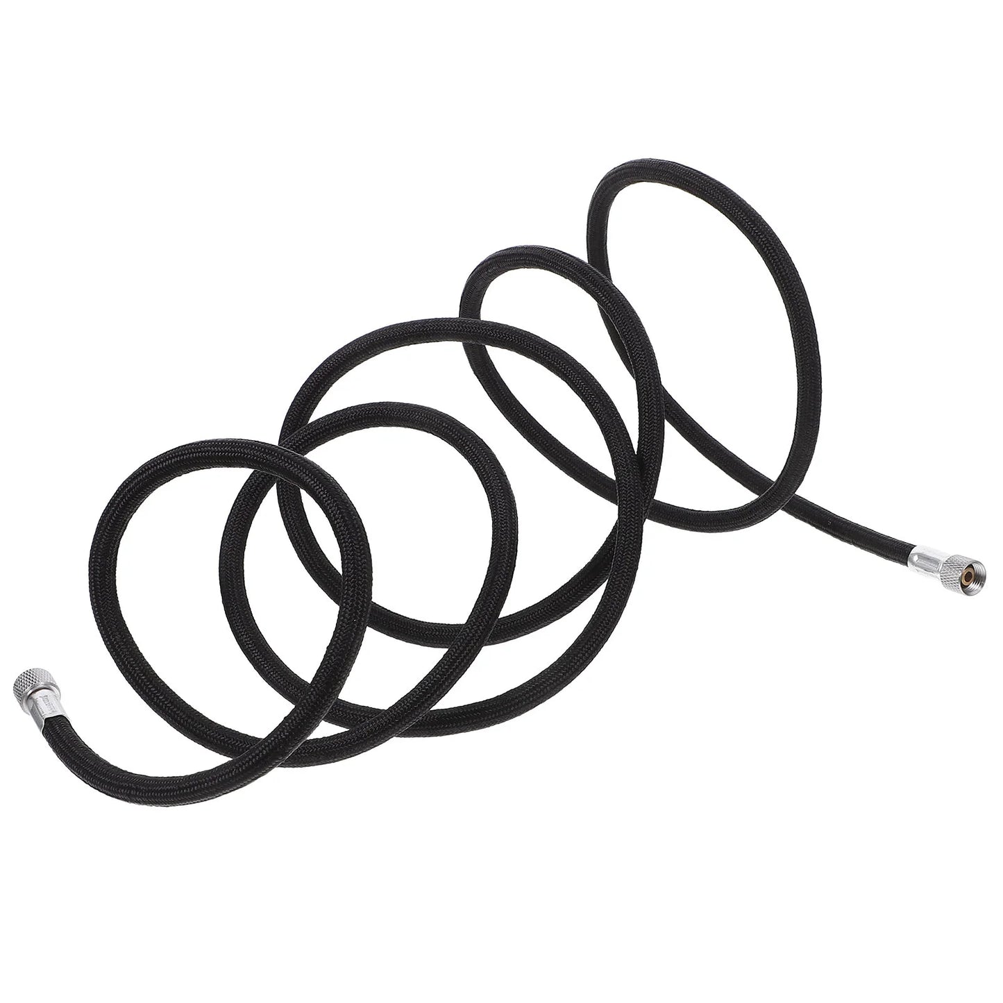 Airbrush Practical Hose Replacement for Braided Flexible Major 18000X100X070CM Attachment Black Convenient Pigment