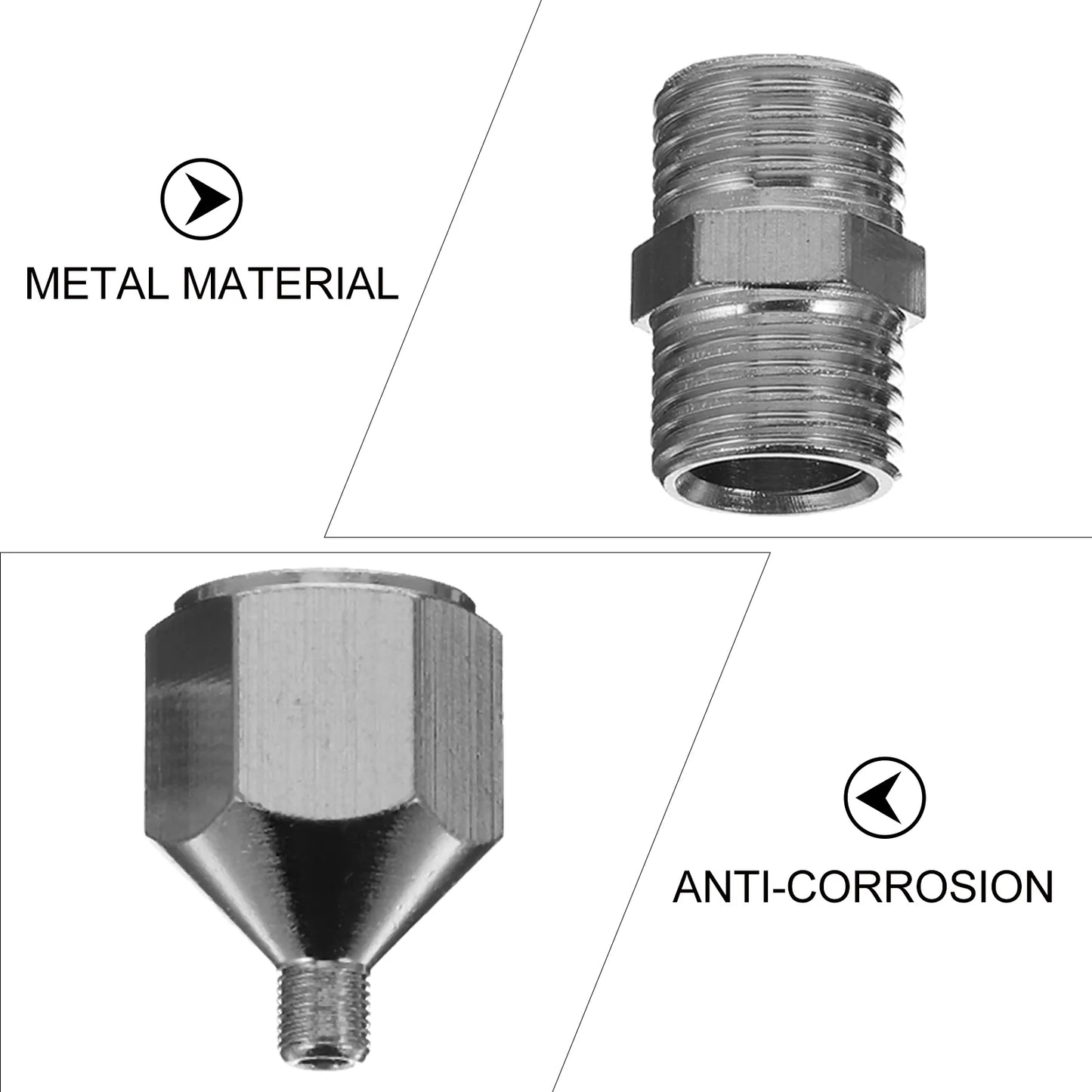 Airbrush Accessories Quick Release Connector Fitting for Compressor Adapter Conversion Hose